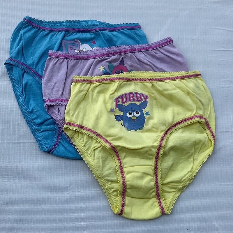 Set Of 3 Furby Girls Briefs
