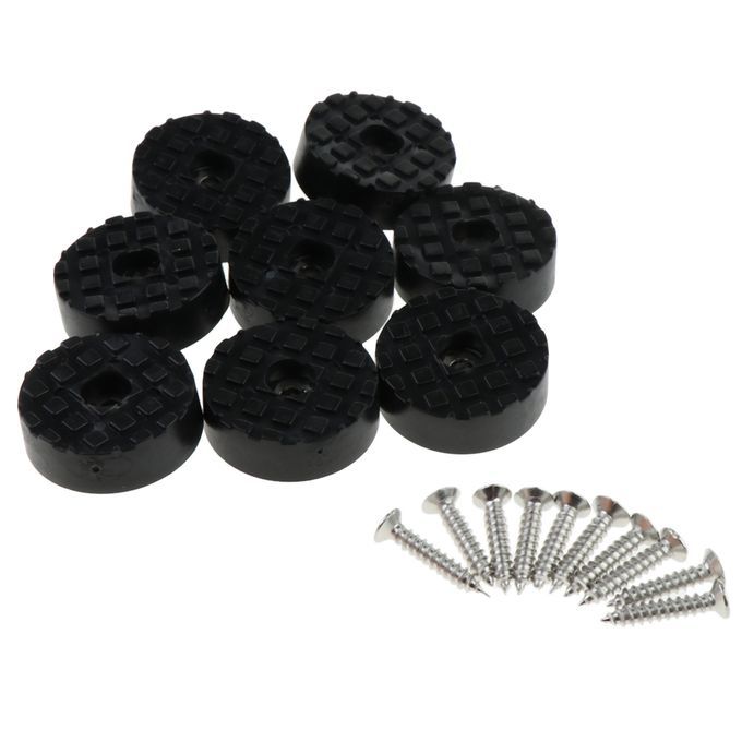 8pcs Wooden Furniture Rubber Feet Pad Hardwood Floor Protector Pads