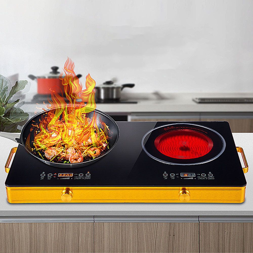 2 Burner Infrared Induction Cooker