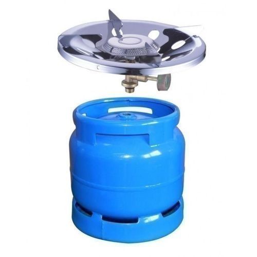 Gas Cylinder + Stainless Burner - 6kg