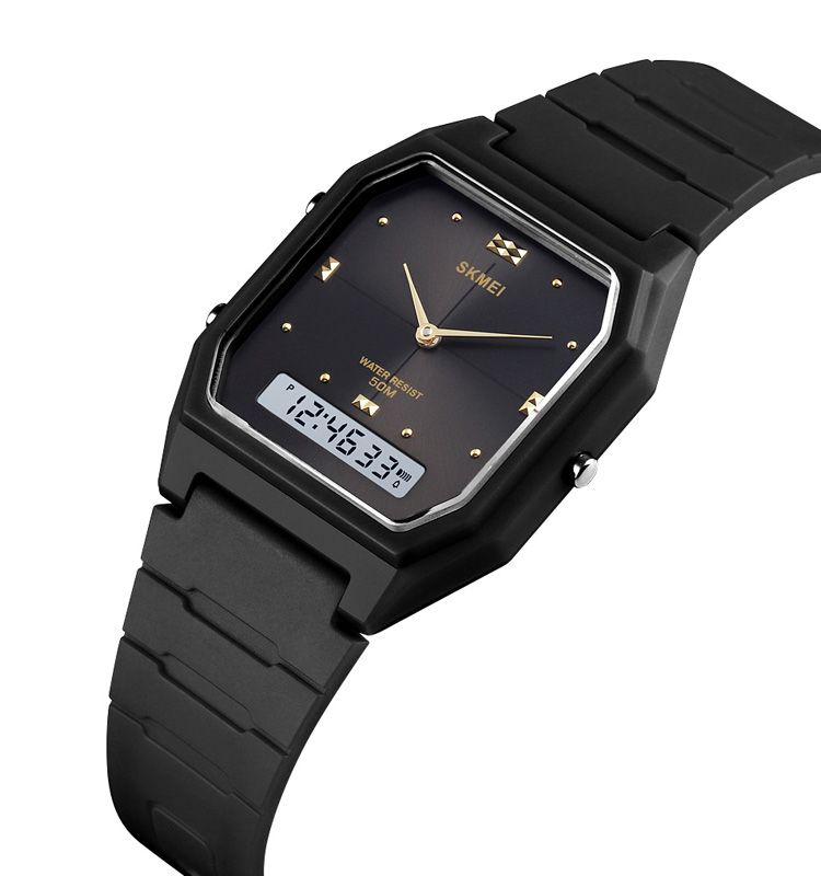 Men Cool Digital/Analogue 1604 Wristwatch-