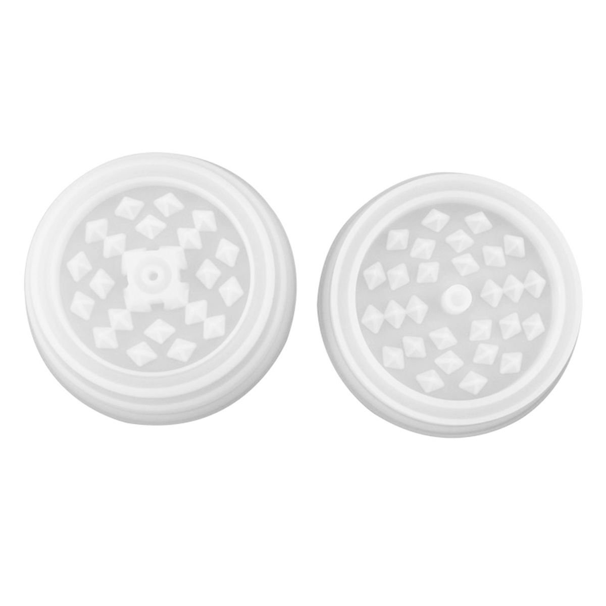 Smoke Grinder Resin Epoxy Mold DIY Spice Crusher-White