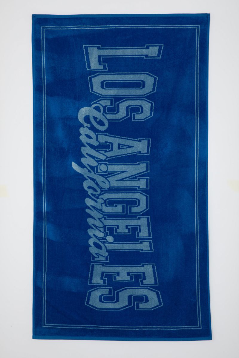 Man Casual Towel - Blue