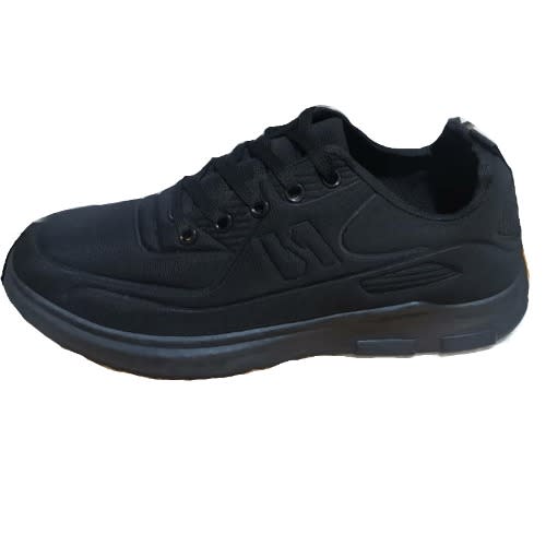 Lightweight Casual Men Flex Sport Black Sneakers