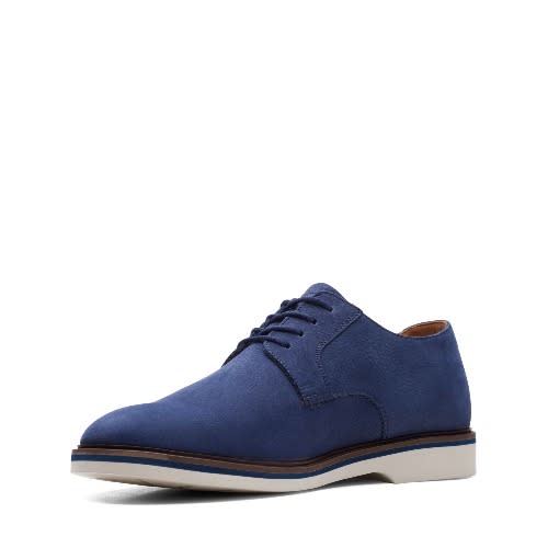 Malwood Plain Navy Nubuck Shoe