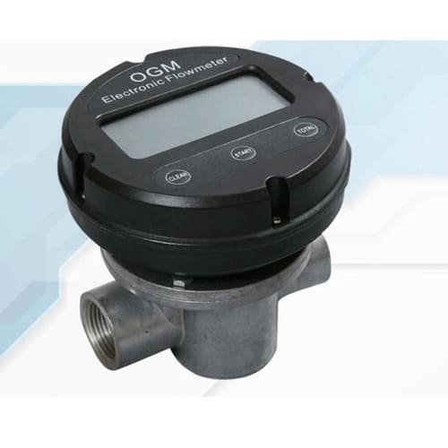 2 Inch Digital Oval Gear Diesel Gasoline  Hydraulic Oil Flow Meter