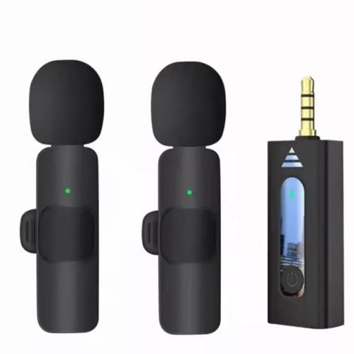 Wireless Microphone For Smart Phones Double Microphone