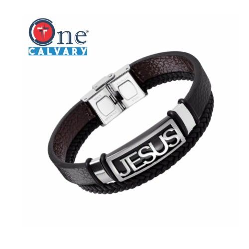 Leather Stainless Steel Bracelet