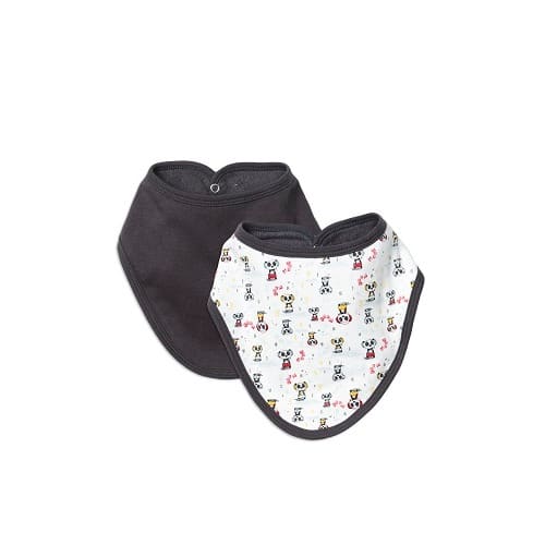 2 Pc Panda Bib