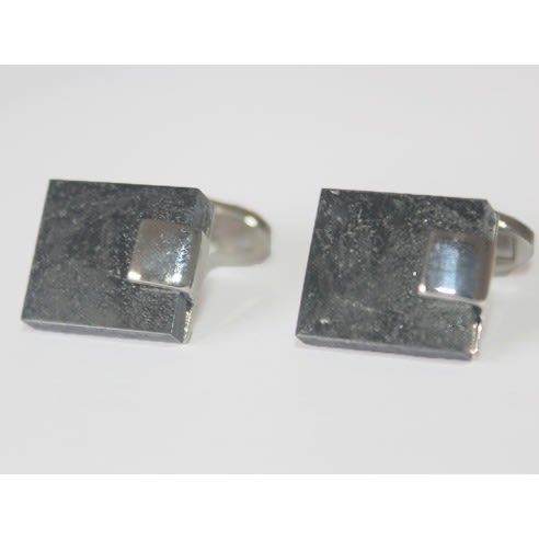 Crafty Men Dope Cuff-links-black/silver. Mc-6053