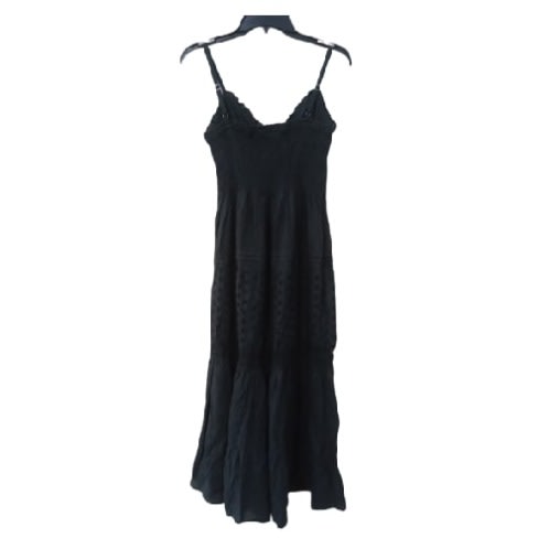 Young Women's Long Dress- Black