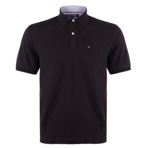 Men's Fit Mesh Plain Polo Top
