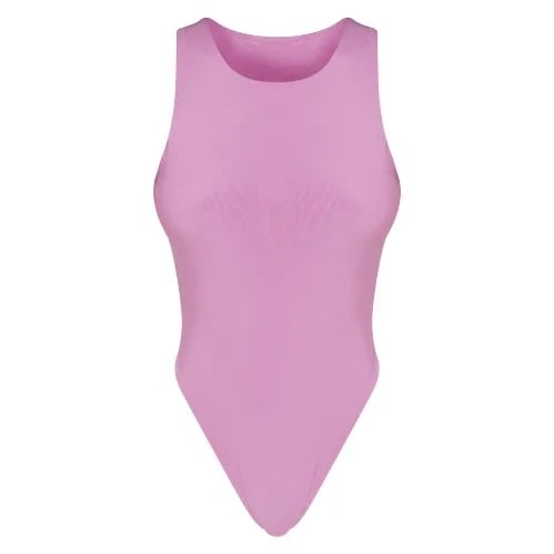 Sleeveless Bodysuit - Purple