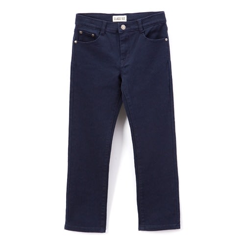 Cotton Twill Jeans - Blue