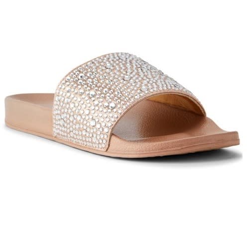 Women's Rhinestone Slippers