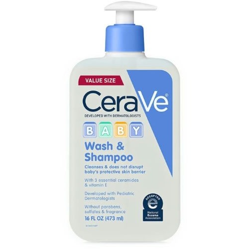 Baby Wash & Shampoo-tear-free Baby Bath Time - 16oz