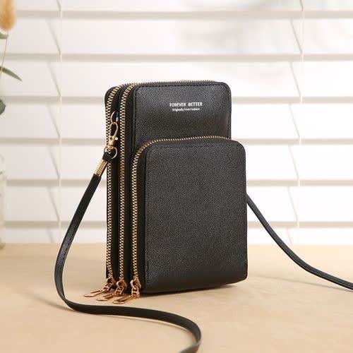 Mini Shoulder Cross Bag - Black