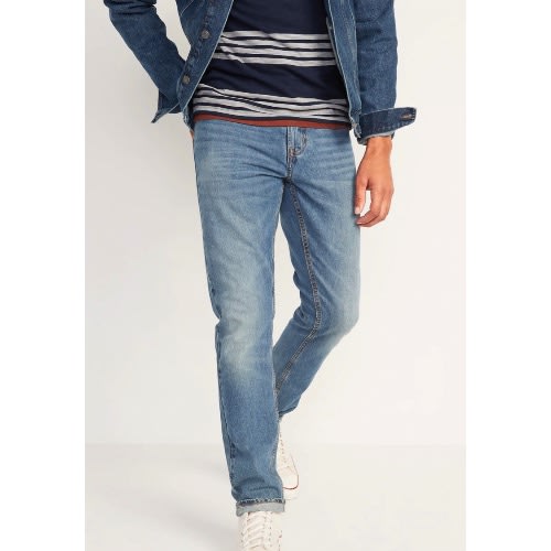 Athletic Jeans For Men- Medium Wash