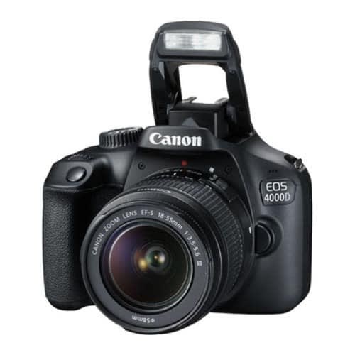 Eos 4000d+32gb Sd Card+camera Bag