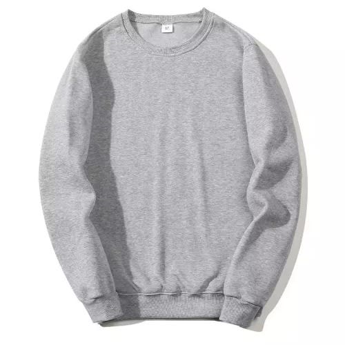 Men's Plain Sweatshirt-Grey
