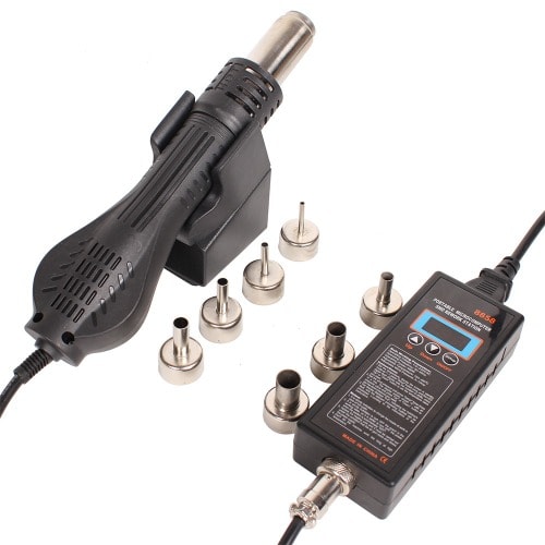 8858 Bga / Smd Rework Soldering Station Hot Air Blower