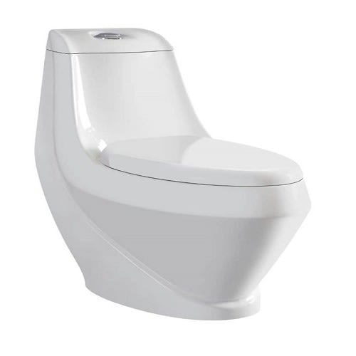 Water Closet With Top Flush