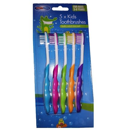 Kids Toothbrushes - 5 Packs