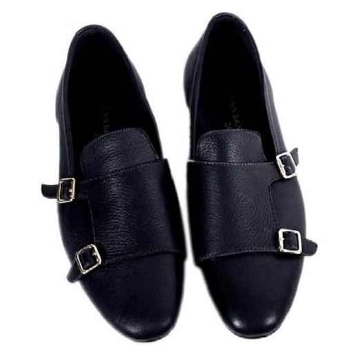 Buckle Plane Shoe-black