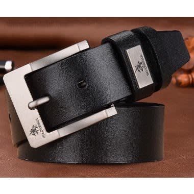 Leather Belt - Black