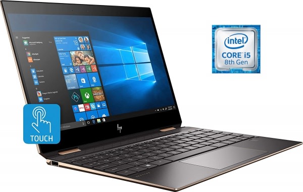 Spectre X360 13-AP0781NA,  Intel Core I5-8265U 8GB RAM 256GB SSD, Wins 10 Blue (7PY32EA)