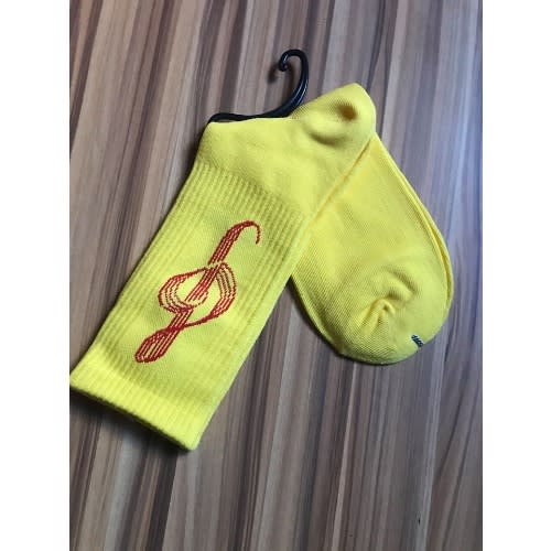 Men's Sound Inspired Socks-Yellow