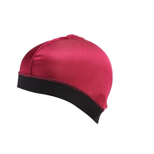 Silky Wave Cap - Burgundy