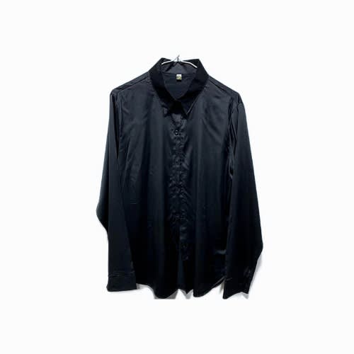 Women's Silk Shirt- Black