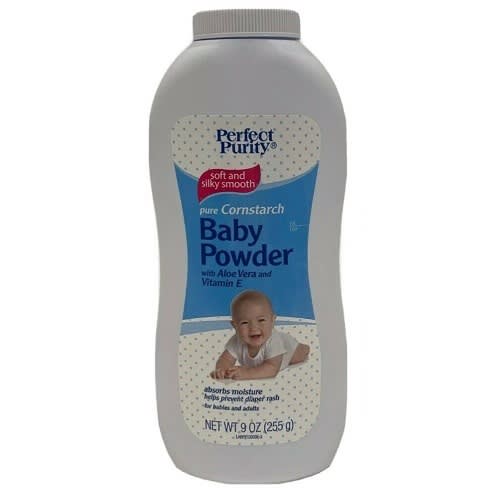 Pure Cornstarch Talc Free Baby Powder