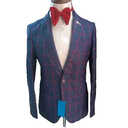 Long Sleeve Blazer - Blue