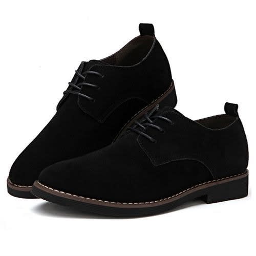 Suede Men's Boots - Black