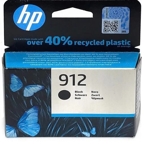 912 Black Original Ink Cartridge -3yl80ae