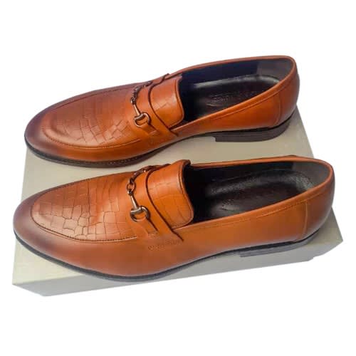 Leather Shoe - Brown