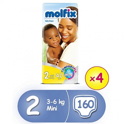Comfortfix Diapers, Size 2 40 X4 (160 Count)