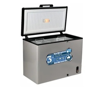 Sfl311 - 311 Liters Inox Finish Chest Freezer