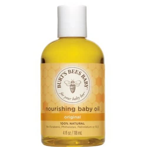 Baby Bee Nourishing Baby Oil 4 Oz