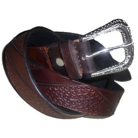 Seeder Leather Belt - Brown