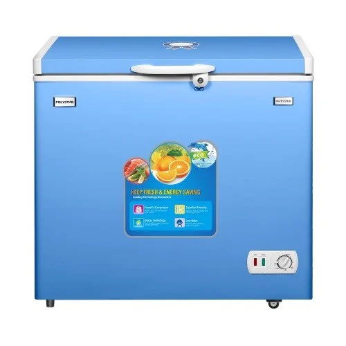 Chest Freezer With Safety Glass - 200L -Pv-cf322blu