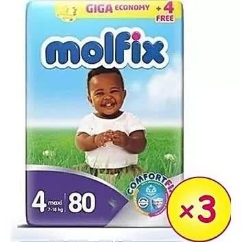 Comfort Fix Diapers Size 4 - 80 Count