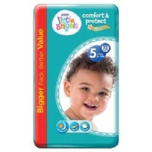 Little Angels Comfort & Protect Size 5 Diapers
