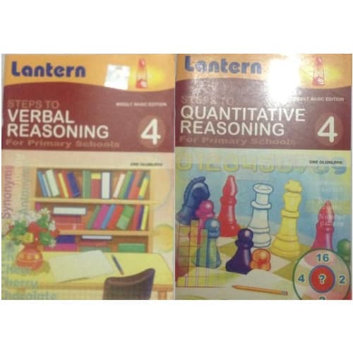 Steps To Verbal Reasoning Book 4 + Steps to Quantitative Reasoning Book 4
