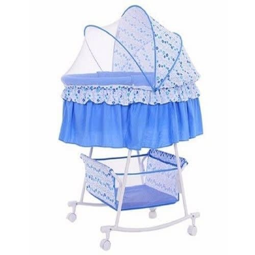 Baby Toddler Sleeping Cradle Bassinet - Multicolour
