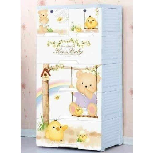 Baby Plastic Wardrobe - 5 Layers