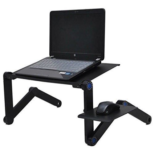 Adjustable Laptop Ultra-wide Table With Cooling Fan