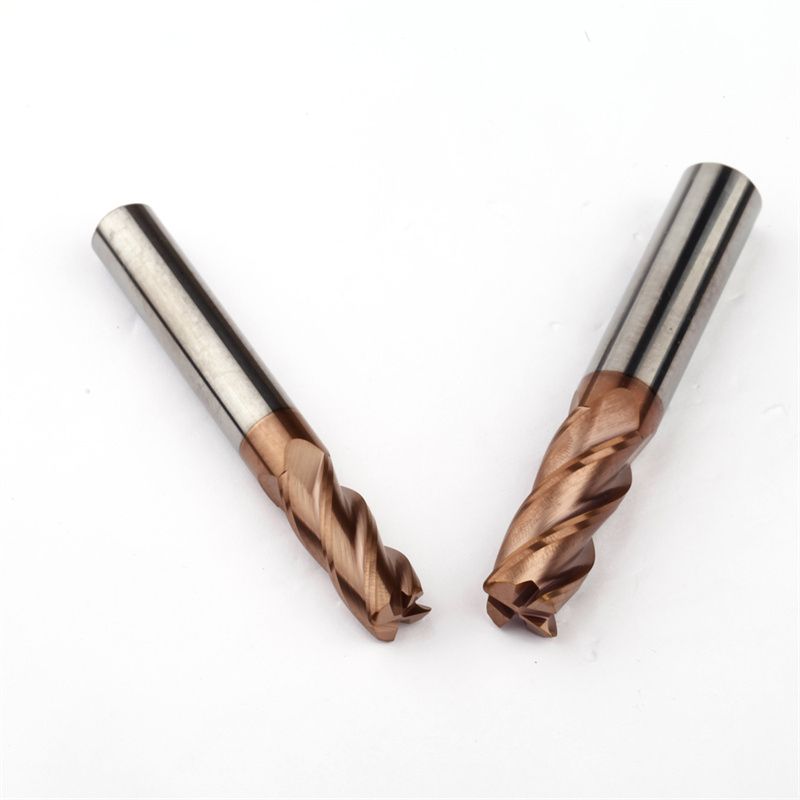 D10 L75 R1.5 Rounded End Milling Tool Machine Parts 4 Flute Radius 35 Degree Carbide Lathe Cutter